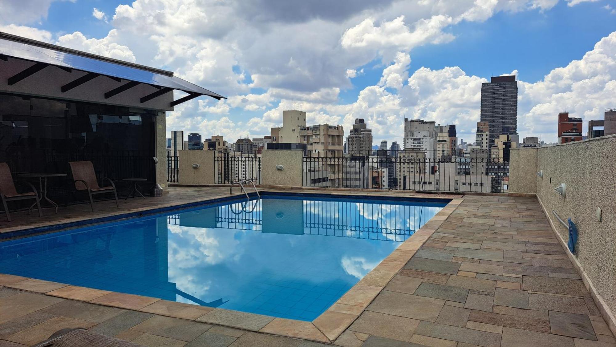 Flat Confortavel - Academia - Piscina - Garagem - Melhor Localizacao Do Itaim Bibi Σάο Πάολο Εξωτερικό φωτογραφία